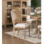Ensemble de 2 chaises d'appoint de style campagnard traditionnel