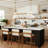1-LED dimmable white glass pendant light
