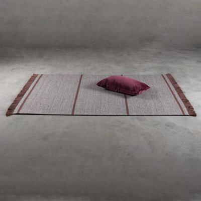 Marunouchi Striped Hand Woven Area Rug