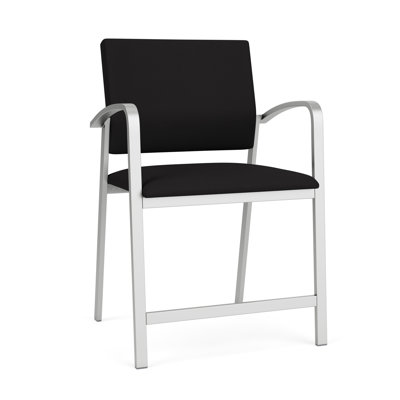 Newport Waiting Reception Oversized Hip Chair Metal Frame