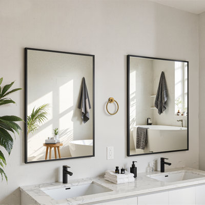 Emma 24"W 36H Bathroom Wall Mirror