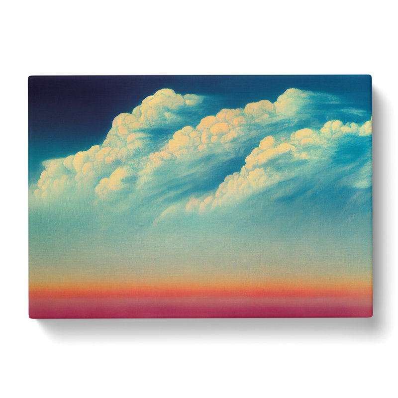 Splendid Clouds - Wrapped Canvas Print, 35cm H x 50cm W x 3cm D