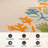 Coastal Border Ivory/Multi Indoor/Outdoor High-Low Area Rug-726824776-726824778