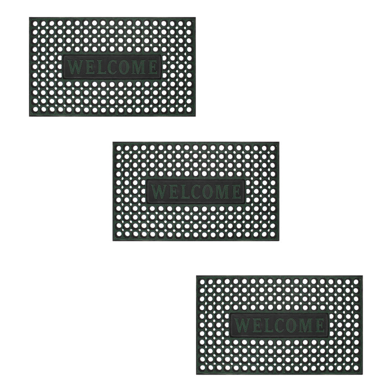 Amboy Leather Non-Slip Bath Mat