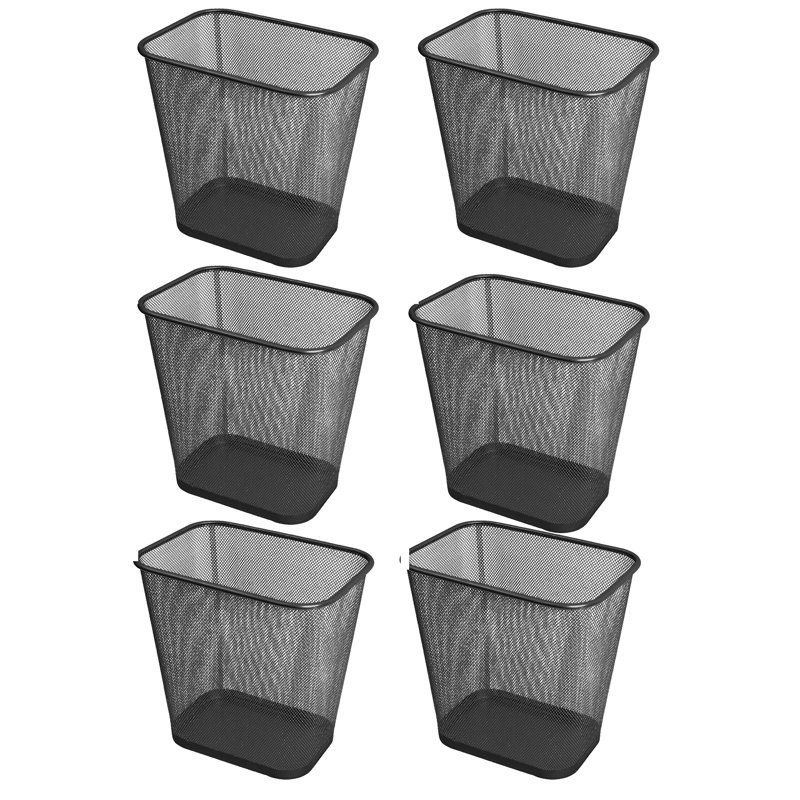 Ensembles 3 gallons en acier inoxydable, Noir