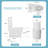 One Piece Toilet With Comfort Height And Soft-Closing Seat, Poweful Dual Flush 1/1.6 GPF,  Standard Toilet For Bathroom, Ceramic Nano-Glazed Surface, Full Skirted