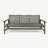 HAMPTON WOOD + WICKER 3 SEATER-1737866484