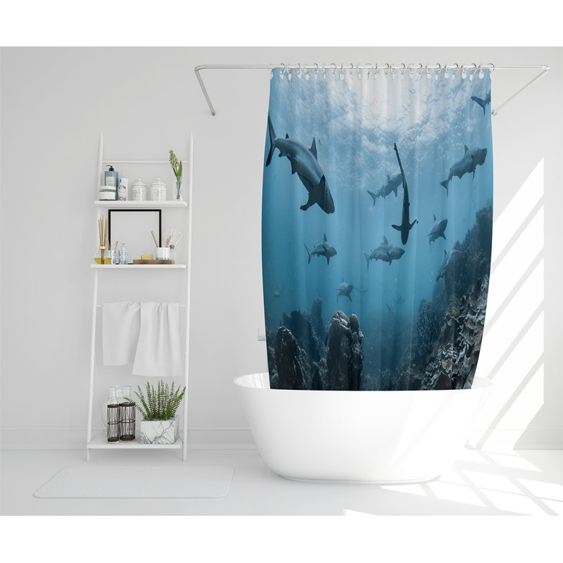 Ellaya Polyester Shower Curtain