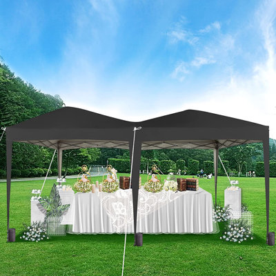 3m x 6m Metal Pop Up Gazebo