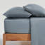 Ensemble de draps en satin de bambou 300 TC-2098935878-2098935928