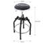 Tabouret d'atelier hydraulique robuste et réglable