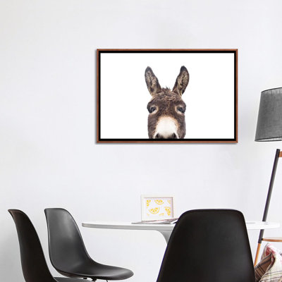 Peeking Donkey by Sisi & Seb - Photograph Print