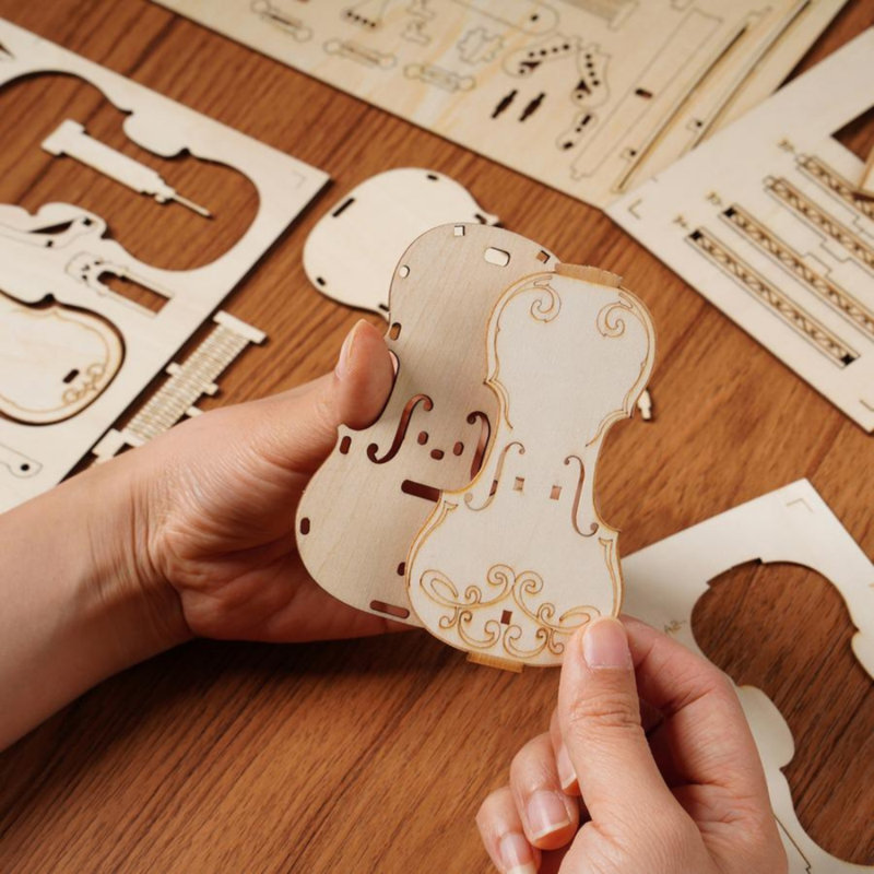 DIY 3D Puzzle - Cello - 58pcs