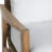 Pointe N-Dura Resin Wicker Teak Outdoor Lounge Chair - Oyster Natural-117954908-117954921