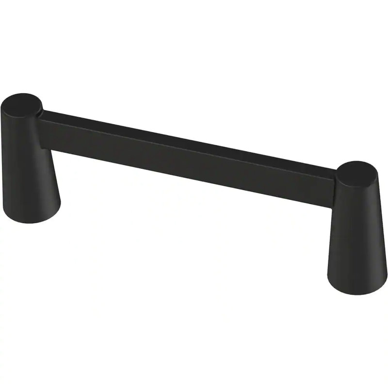 Poignée conique classique, Dos plat, 3.75", 1 paquet
