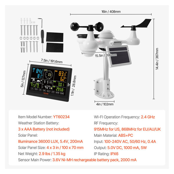 Dimensions du produit