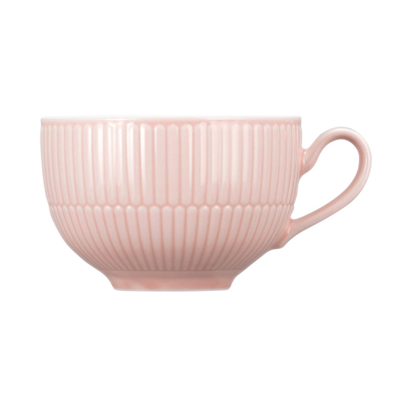 Amina Porcelain Cappuccino Cup, Pink