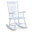 Chaise berçante d'extérieur en bois massif Aung-102529118