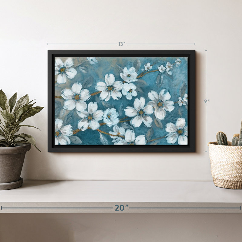 «Blossoms Of Evening», reproduction sur toile, H 9 po x l 13 po