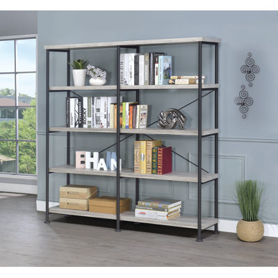 Analiese 4-shelf Open Etagere Bookcase