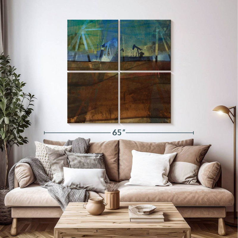 Lilie Oil Rig Abstraction II