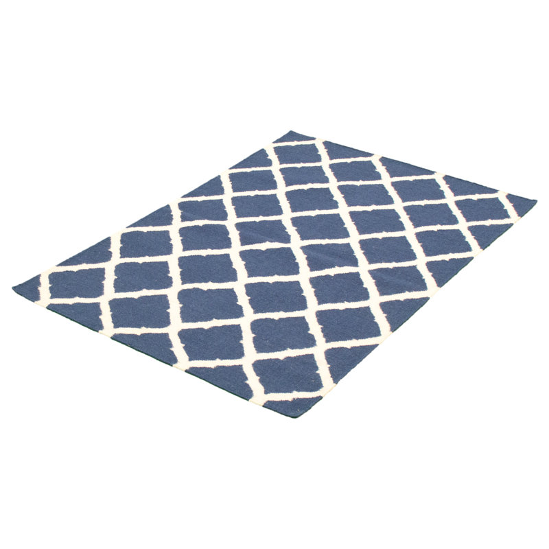 Wool Geometric Indoor Rug