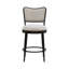 Tabouret de bar rotatif à hauteur de comptoir Conners-1304616741
