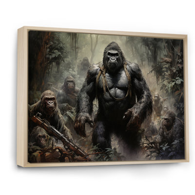 " Gorilla Soldier Jungle Journey "