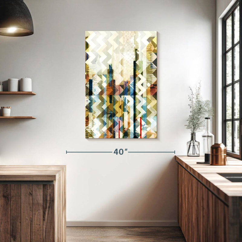 Avery Urban Chevron I, H 39 po x l 26 po