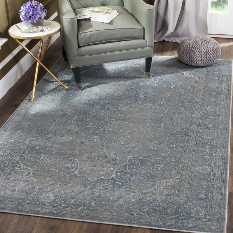 Tapis oriental performance rétro Mancia, Rectangle 5 pi 1 po x 7 pi 6 po