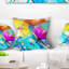 Coussin de vie floral abstract spring-29600929-29600925