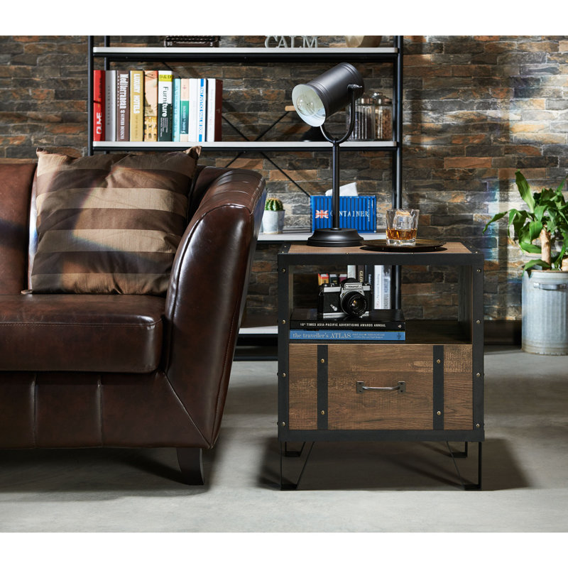 Salvador End Table with Storage