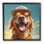 «Happy Sunlit Dog», art de la giclée encadrée par Jim Baldwin