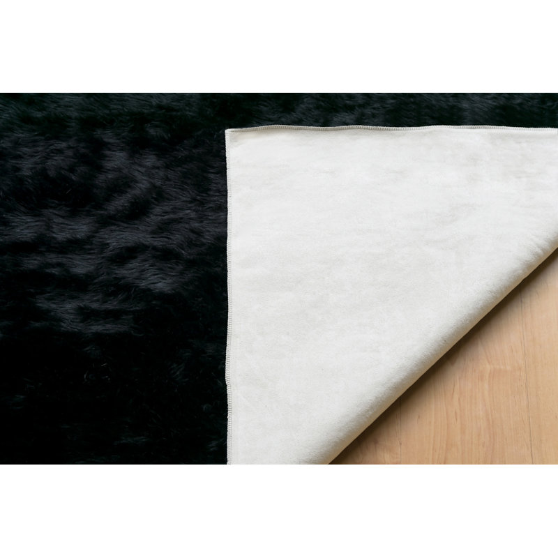 Trasdamad Faux Fur Indoor Rug, Rectangle 5' x 8'