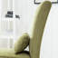 Fauteuil d'appoint sans accoudoirs en tissu chenille contemporain Pisano-832300181