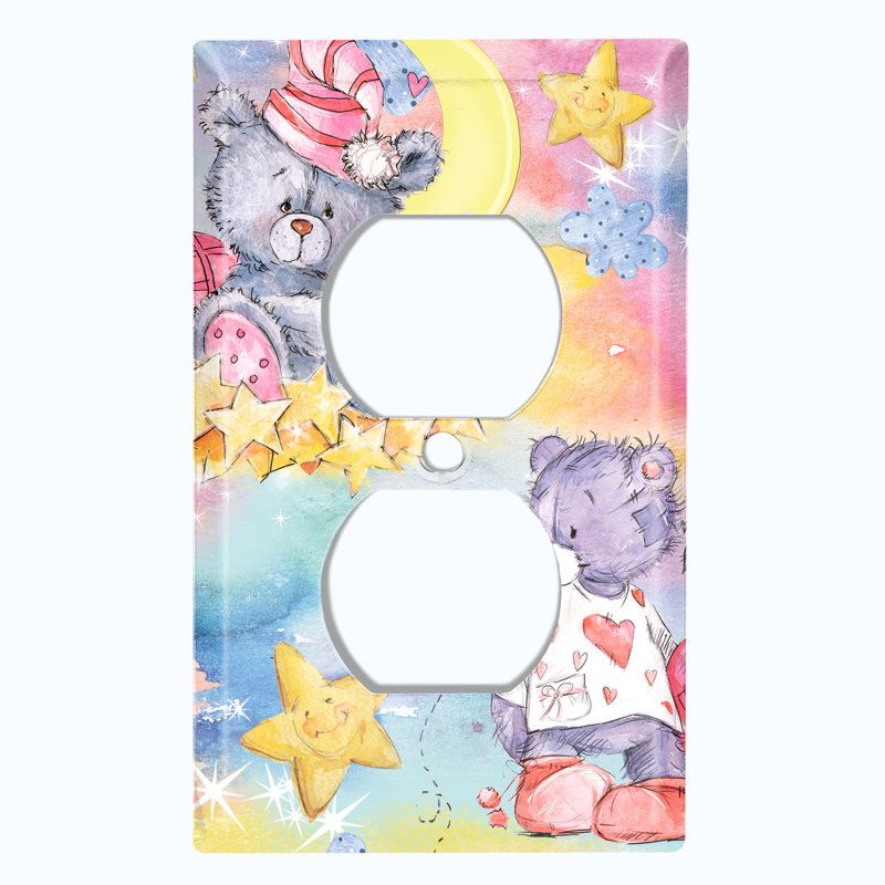 Plaque murale 1 sortie