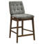 Chaise de comptoir rembourrée Redbridge-1511069671-1511069666