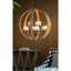 Lustre en forme de globe à 9 lumières, lustre en bois avec chaîne réglable pour le vestibule de la salle à manger de la cuisine, ampoule non incluse