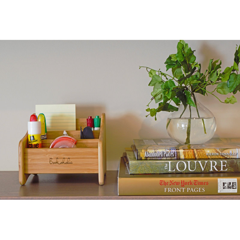 Bamboo Desk Organizer