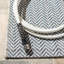 Tapis d'intérieur / extérieur gris / bleu marine Arneshia-59580909-130811944