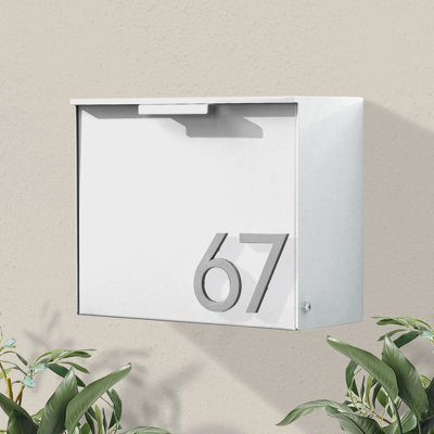 Cubby Wall Mounted Steel Mailbox