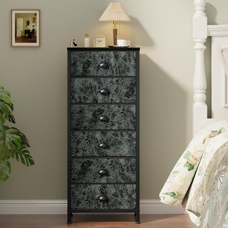 Furnulem Vertical Dresser For Bedroom,Tall Storage Tower Unit An...