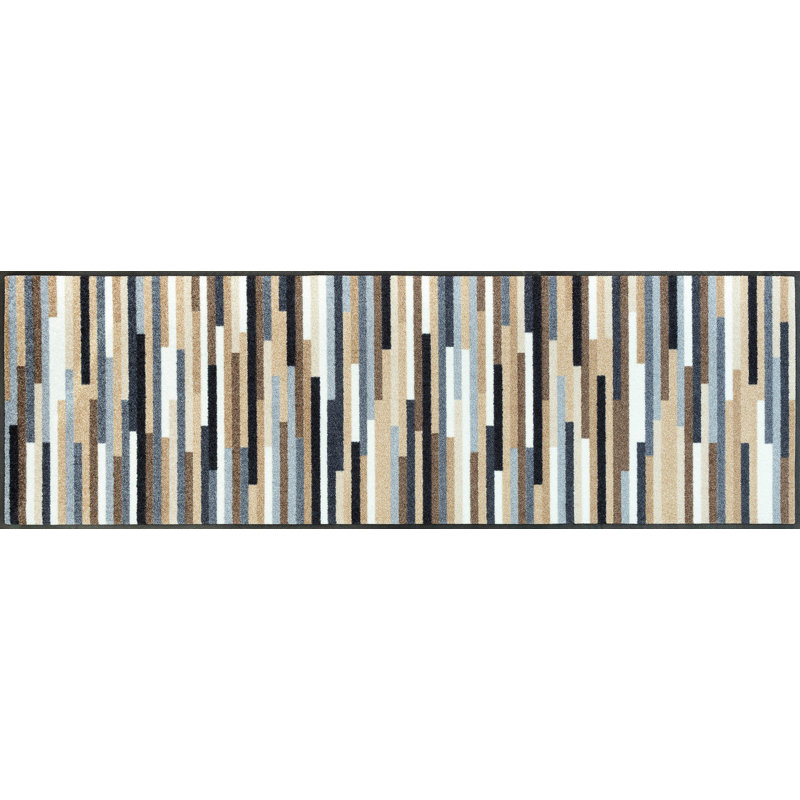 Mikado Non-Slip Doormat, Nature, Rectangle 60 x 140 cm