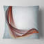 Abstrait brun vers le haut des vagues - coussin imprimé abstrait-29366606-29366604