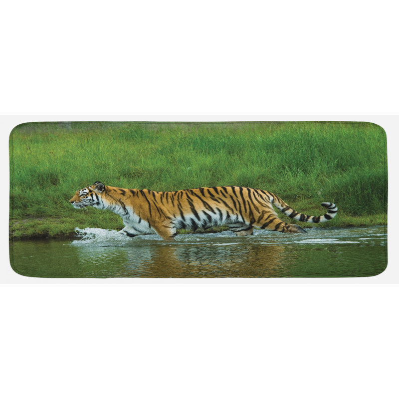 Tapis de cuisine safari