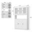 Garde-manger 71 po H avec 6 armoires 6 portes et 1 tablette ouverte