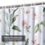 Rideau de douche imperméable avec 12 crochets Big Watercolor Wildflowers-910468485