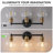 3-Light Dimmable Clear Glass Globe Vanity Light-140421399