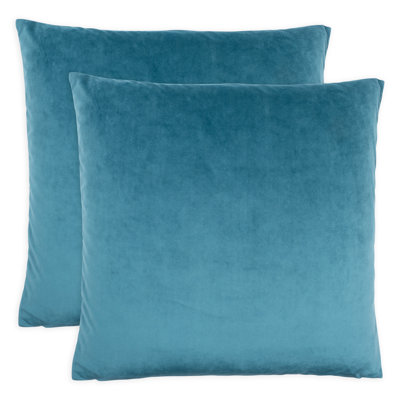 Housse de coussin en velours