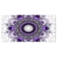 « mauve à motif fractal avec cercles », impression-20866324-35109186